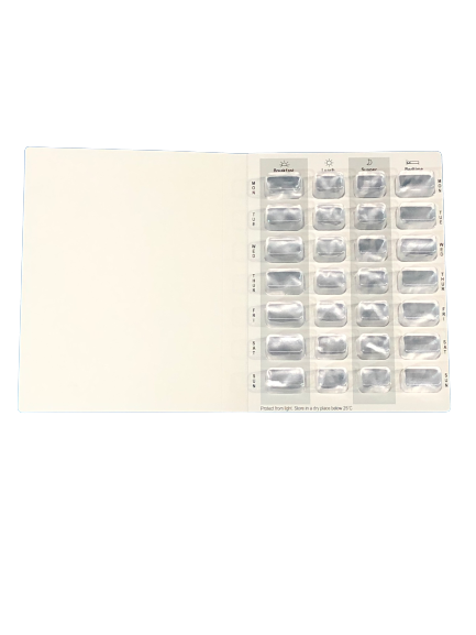 Mediblist QID Cold Seal Card 200/box